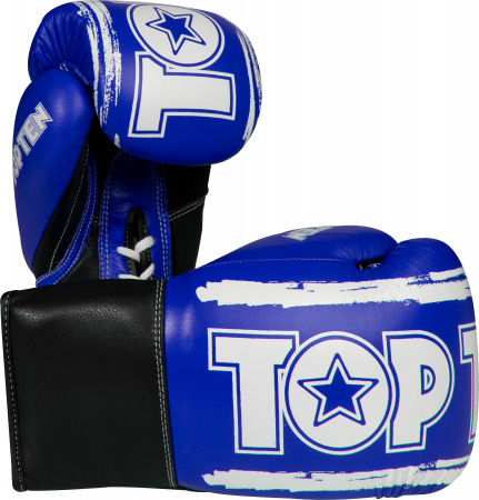 Sporturi - Manusi Box “RoundUP” - 8 oz, albastru-alb