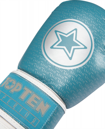 Manusi de box “Superior” - albastru, 10 oz, SlimCut [4]