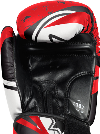 boxing gloves “Urban Arts” - black-red, 16 oz [4]