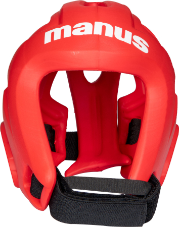 Taekwon-Do - Casca de protectie, "IMV", Manus, Rosu, M