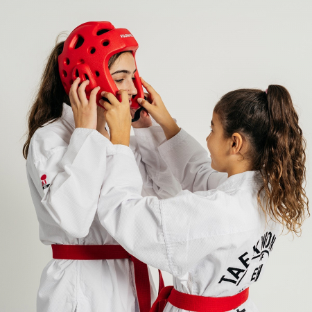 Casca protectie X-Shock ITF APPROVED, Fujimae, Rosu, M [4]