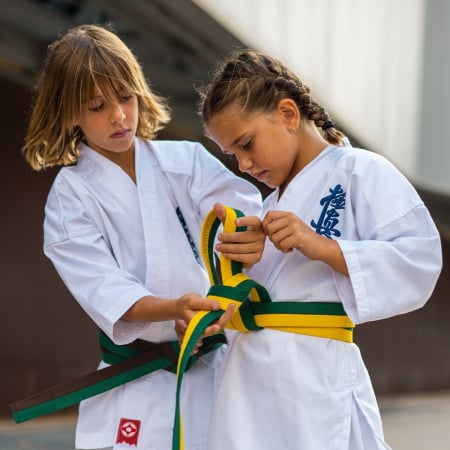Centura bicolora Karate Kyokushin [3]