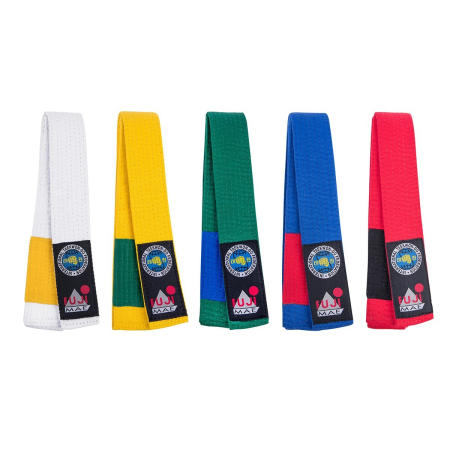 Centura bicolora Taekwon-do aprobata ITF, 220 cm [3]