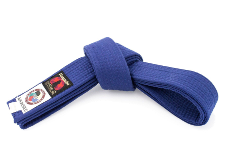 Sporturi - Centura de karate, Hayashi, Albastru, 220 cm
