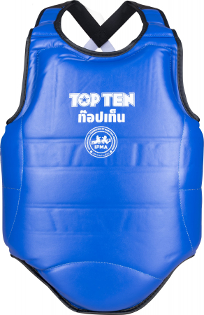 Diverse - Vesta de protectie “Jot Muay” Top Ten, Omologate IFMA, albastru, XS