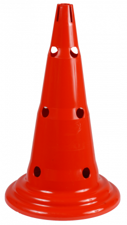 Accesorii sala/competitie - Con multiple activitati 50 Cm inaltime cu 12 gauri.