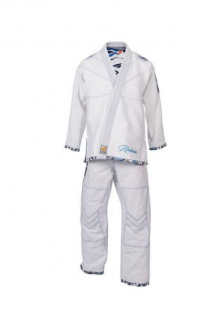 Sporturi - Costum de Jiu Jitsu (BJJ) "Mohicans" TOP TEN, Alb, 190cm