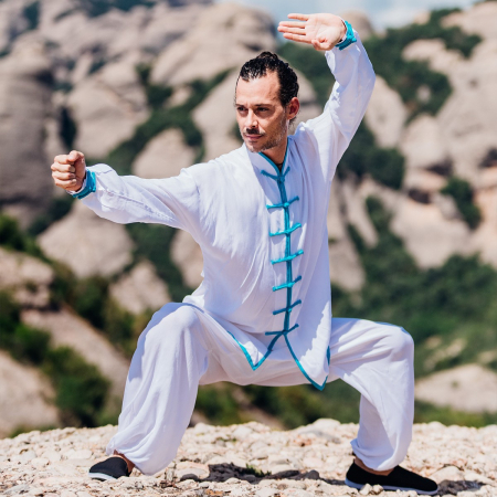 Dobok-uri, Uniforme, Combinezoane - Costum (Uniformă) Qïng Tai Chi, marimea L