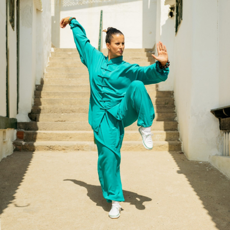 Dobok-uri, Uniforme, Combinezoane - Costum (Uniformă) Qïng Tai Chi, marimea S
