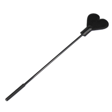Seturi si accesorii BDSM - Heart Spanking Crop 35 cm
