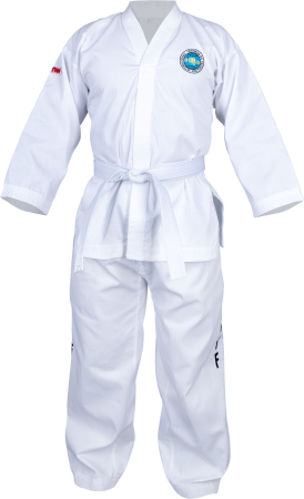 Dobok “Classic”, Top Ten, Alb, 160 Cm [1]