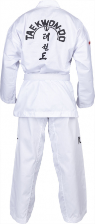 Dobok De-Luxe, aprobat ITF, Top Ten, Alb, 110 cm [2]