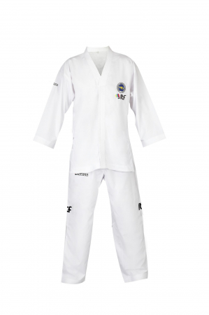 Dobok-uri, Uniforme, Combinezoane - Dobok Student, Manus, Alb,200 cm