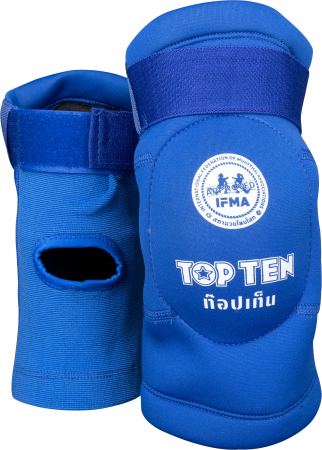 Protectii si Accesorii - Protectia cotului „SOK”, Top Ten, Omologat IFMA, Albastru, XL
