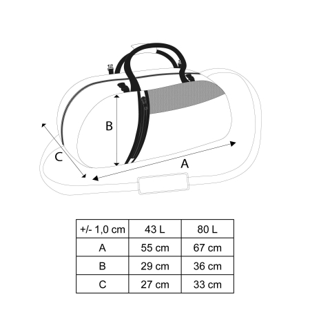 Geanta, Sack Pack, Negru [1]