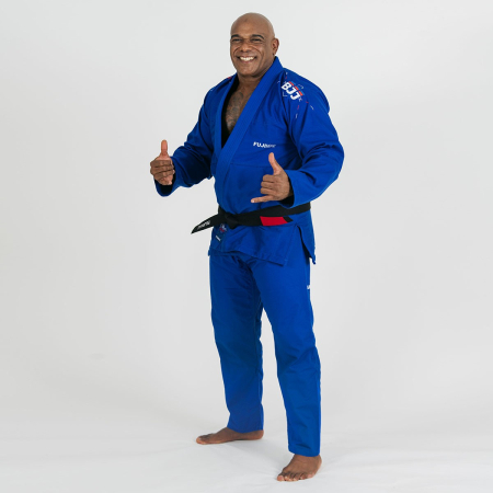 Gi Jiu Jitsu Brazilian SHAKA 20, albastru, 190 cm [6]