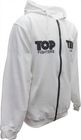 Hanorac „TOP TEN Fighters Club“, Top Ten, Alb, XL [2]