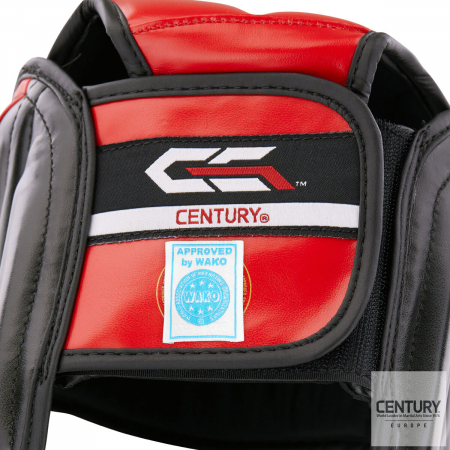 Cască C-GEAR Determination Negru/Roșu , M/L [7]