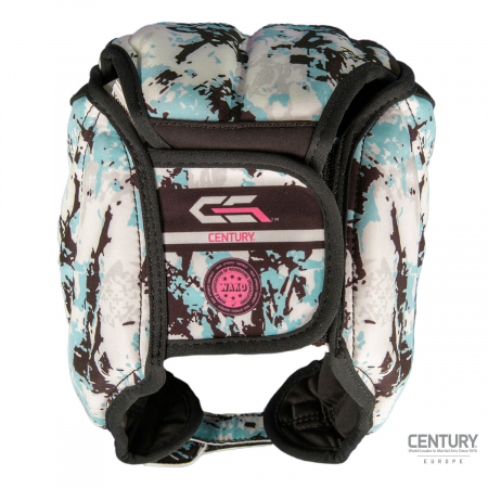 Casca lavabila protectie C-GEAR Sport Respect aprobata WAKO alb/turcoaz S [4]