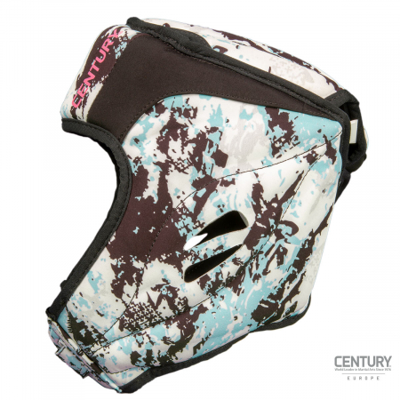 Casca lavabila protectie C-GEAR Sport Respect aprobata WAKO alb/turcoaz S [2]