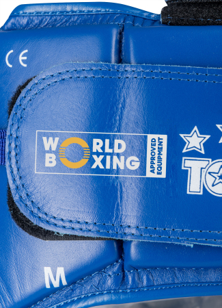Head Guard "Competition" - blue, size XL, with DBV certification for competitions of the German Boxing Association (Deutscher Boxsport-Verband e.V.) [5]