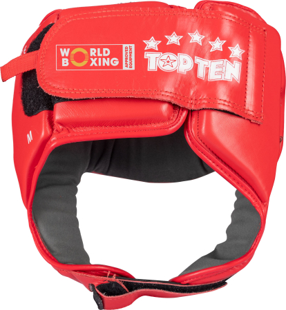 Head Guard "Competition" - red, size M, with DBV certification for competitions of the German Boxing Association (Deutscher Boxsport-Verband e.V.) [4]