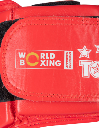 Head Guard "Competition" - red, size S, with DBV certification for competitions of the German Boxing Association (Deutscher Boxsport-Verband e.V.) [5]