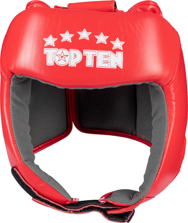 Head Guard "Competition" - red, size S, with DBV certification for competitions of the German Boxing Association (Deutscher Boxsport-Verband e.V.) [2]