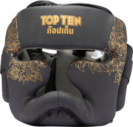 Casca protectie “Nong Han” - negru-galben, marime S-M [1]