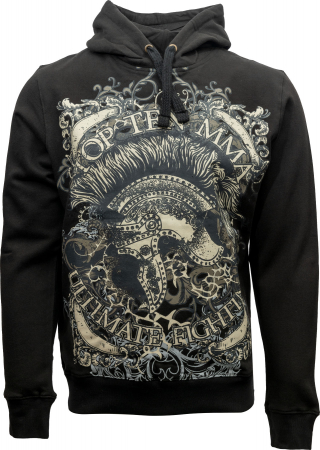 Import - Hoodie “MMA Spartan” - black, size S