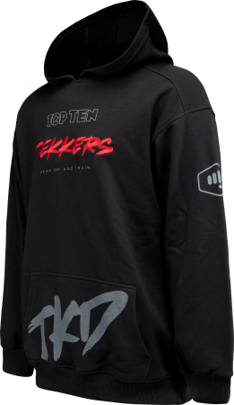 Hanorac “TKD Tekkers” - negru, marime M [2]