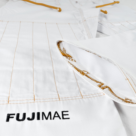 Jiu Jitsu Gi. Brazilian QS Shaka 21, alb, 160 cm [10]