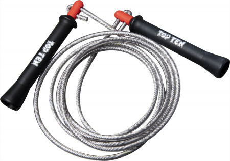 Fitness - Jump rope PVC with rope made of steel