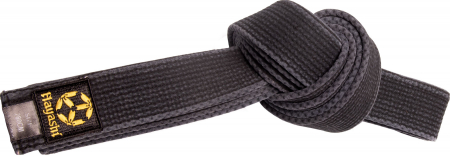 Centura Karate “stone washed”, Hayashi, Negru, 330 cm [1]