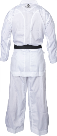 Karate gi "Air Deluxe" - white, with white embroidery, size 130 cm [3]