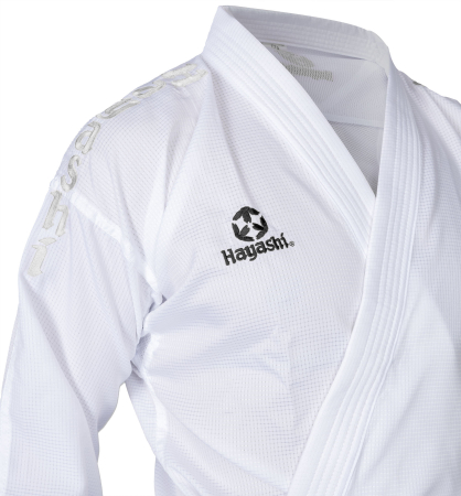 Karate gi "Air Deluxe" - white, with white embroidery, size 140 cm [5]