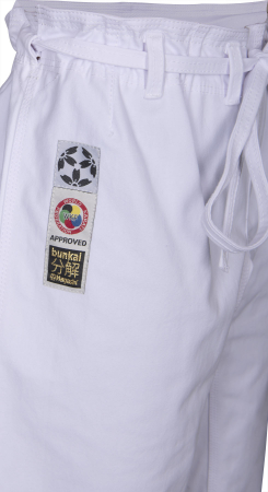 Karate-Gi “Bunkai 2.0” (WKF approved) - alb, marimea 135 cm [7]