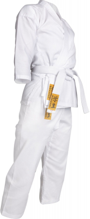 Ultimele bucati - Karate-Gi "Gakusei", Hayashi, Alb, 150 cm