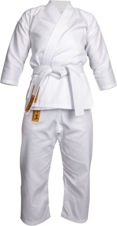 Karate-Gi "Gakusei", Hayashi, Alb, 120 cm [1]