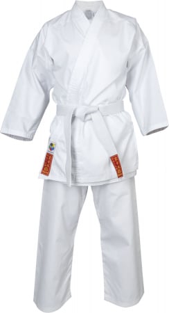 Karate-Gi HEIAN, aprobat WKF, Hayashi, Alb, 190 cm [1]