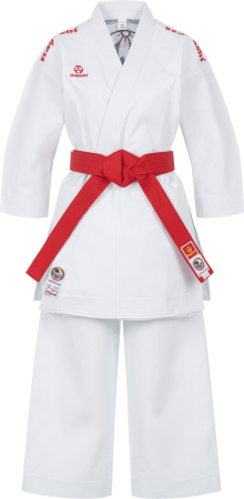 Karate Gi “Jingu” - white, with red embroidery, size 185 cm [1]