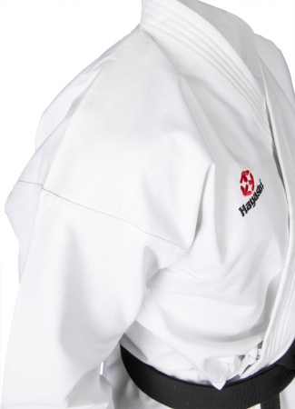 Karate-Gi Katamori, aprobat WKF, Hayashi, Alb, 140 cm [1]