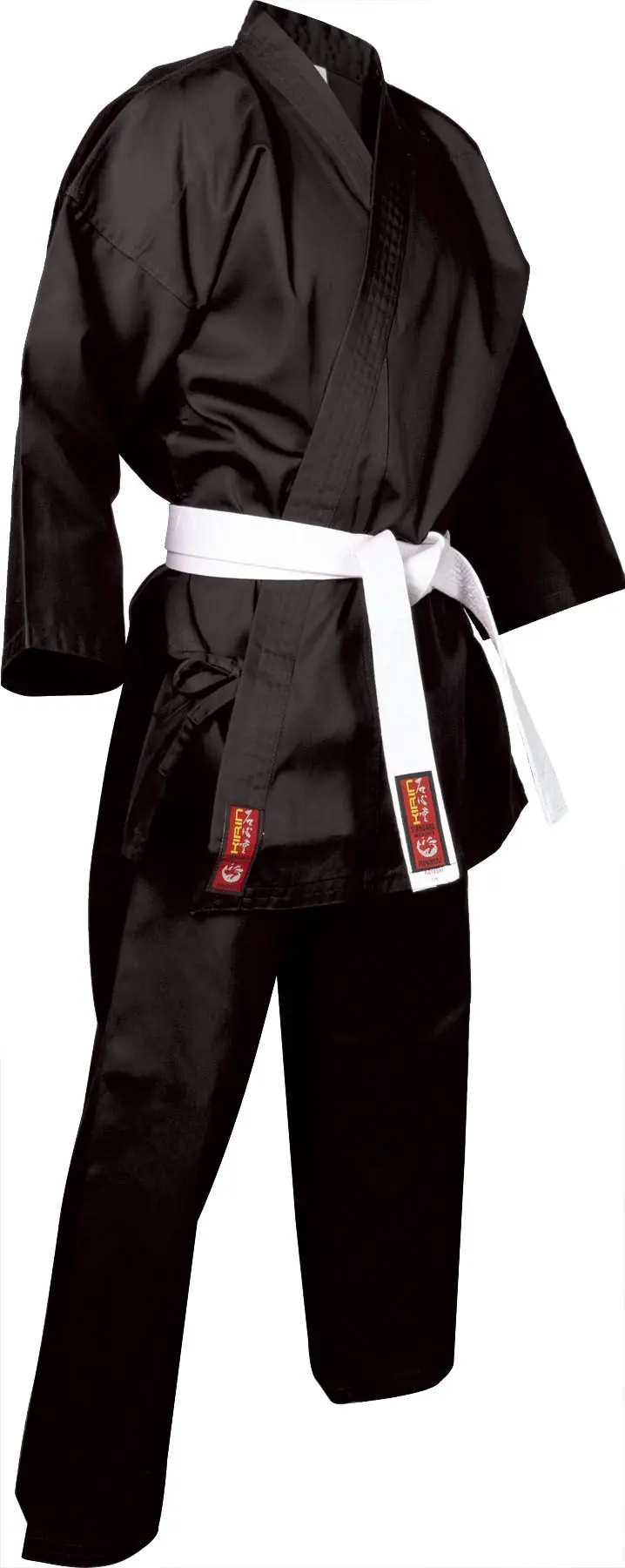 Dobok-uri, Uniforme, Combinezoane - Karate - GI „Kirin” - Negru, dimensiuni 120 cm