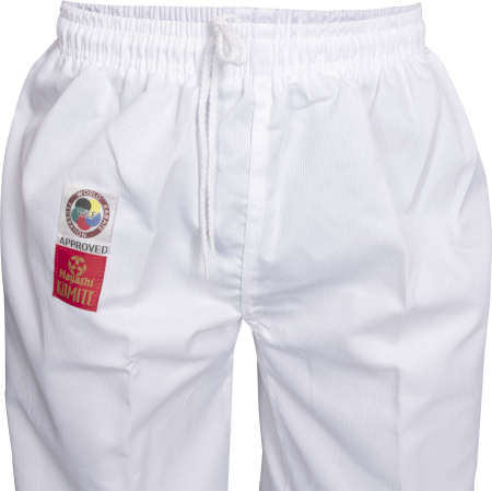 Karate-Gi KUMITE, aprobat de WKF, Hayashi, Alb, 160 cm [5]