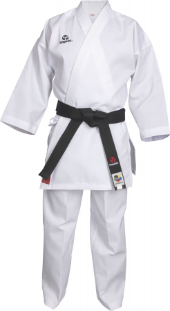 Omologate WKF - Karate-Gi KUMITE, aprobat de WKF, Hayashi, Alb, 160 cm