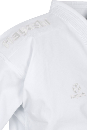 Karate Gi "Migoto" - white, with white embroidery, size 130 cm [6]