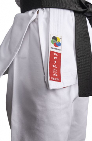 Karate-Gi Reikon, aprobat de WKF, Hayashi, Alb, 170 cm [4]