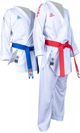 Dobok-uri, Uniforme, Combinezoane - Karate-Gi Set “Air Deluxe Competition” (aprobat WKF ) - marime 130 cm