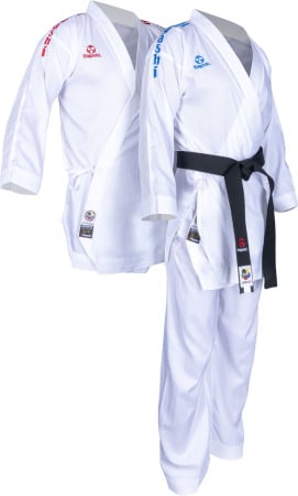 Omologate WKF - Karate-Gi Set “Air Deluxe Competition” (aprobat WKF) - Alb, Marimea 170 cm
