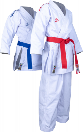 Omologate WKF - Set Karate Gi “Bunkai 2.0”, aprobat WKF, alb, 190 cm